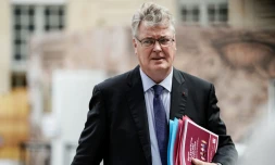 Le haut-commissaire à la réforme des retraites Jean-Paul Delevoye, le 18 juillet 2019 à Paris