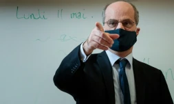 Le ministre français de l'Education national, Jean-Michel Blanquer, le 11 mai 2020