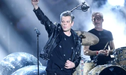 Benjamin Biolay, artiste masculin aux 36Ú Victoires de la musique, le 12 février 2021 sur la Seine musicale à Boulogne-Billancourt