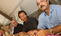 Amine Valy (à droite) ex-directeur de l'Île de La Réunion tourisme