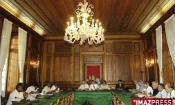 Table-ronde du collectif des entreprises de BTP et du transport