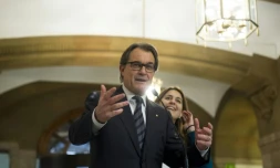 Artur Mas le 24 décembre 23016 à Barcelone