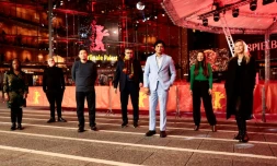 Le jury de la Berlinale, à Berlin le 9 février 2022