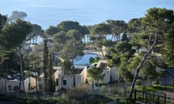 Le centre de vacances à Carry-le-Rouet, qui accueille les Français rapatriés de Chine le temps de leur quarantaine, le 31 janvier 2020