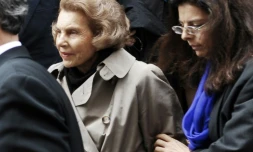 Liliane Bettencourt et sa fille Francoise Bettencourt Meyers le 6 juillet 2007 à Paris