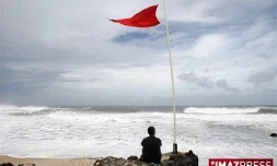 Houle et vent sur le littoral ouest