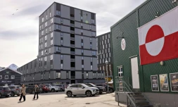 Le nouveau consulat américain à Nuuk, au Groenland, le 20 mai 2026