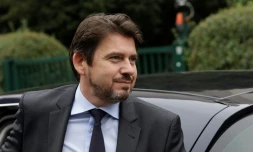 Le conseiller en communication d'Emmanuel Macron, Sylvain Fort, le 13 septembre 2018 à Bagnolet