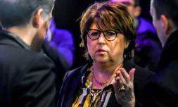 La maire de Lille Martine Aubry à Lille le 22 mars 2018