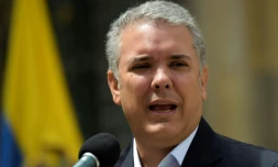 Le président colombien Iván Duque, le 26 août 2018, à Medellin en Colombie