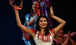 Le spectacle "Nous Tziganes" au théùtre Romen à Moscou