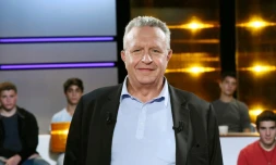 Michel Field -ici à Paris le 11 septembre 2014- face à une motion de défiance soumise au vote des journalistes de France Télévisions