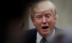 Le président américain Donald Trump, le 28 mars 2017 à Washington