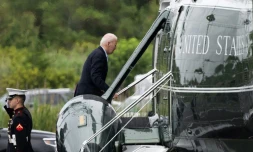 Le président américain Joe Biden, le 9 juillet 2023, dans le Delaware