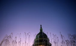 Le Capitole, siÚge du CongrÚs américain à Washington, le 14 octobre 2019