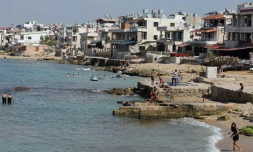 Vue générale en date du 24 septembre 2015 de la cité balnéaire de Lattaquié en Syrie