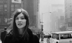 Françoise Hardy à New York, en avril 1965