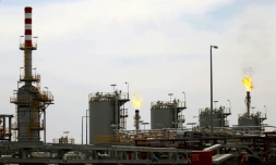 Une raffinerie de pétrole en Irak en mars 2016