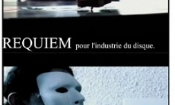 L'affiche du documentaire &quot;Requiem pour l'industrie du disque&quot; de S. Joannès et E. Ouzounian