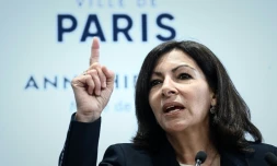 Anne Hidalgo à Paris, le 21 mars 2019