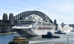 Le Pacific Explorer Ă Sydney, le 18 avril 2022