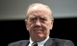 Le Pr Henri Joyeux, vice-président du Fonds Josefa, à Paris le 7 novembre 2017