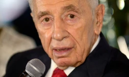 Shimon Peres le 17 décembre 2014