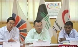 Les trois présidents des chambres consulaires de La Réunion