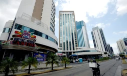 Le quartier d'affaires le 4 avril 2016 à Panama