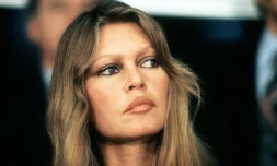 L'actrice française Brigitte Bardot, le 23 janvier 1978 à Strasbourg