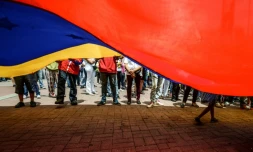 Manifestation de l'opposition à Caracas, au Venezuela, le 7 mai 2017