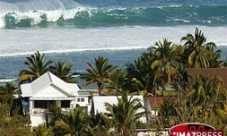 Vagues dans l'ouest