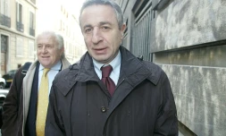L'ancien président de l'OM Jean-Michel Roussier, le 13 mars 2006 à Marseille