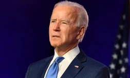 Joe Biden, Ă Wilmington dans le Delaware le 6 novembre 2020