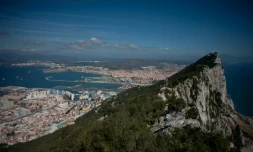 Le rocher de Gibraltar, le 17 mars 2016 