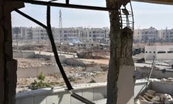 La ville d'Alep le 12 novembre 2016 en Syrie