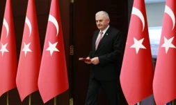 Le Premier ministre turc Binali Yildirim à Ankara le 27 juin 2016