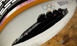 Equipage de bobsleigh aux JO de Sotchi, le 22 février 2014