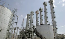 La centrale d'Arak, au sud de Téhéran, en 2006