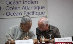 Paul Verges et Elie Hoarau