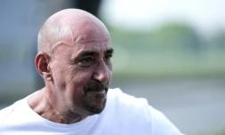 Le Français Serge Atlaoui à sa sortie de la prison de Meaux-Chauconin le 18 juillet 2025