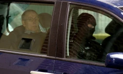 Michel Fourniret le 29 mai 2008, à Charleville-MéziÚres (Ardennes)