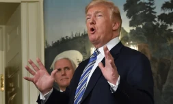 Le président Donald Trump dépent toute liaison avec l'actrice porno Stormy Daniels a affirmé lundi la Maison Blanche