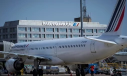 Un avion d'Air France sur le tarmac de l'aéroport de Roissy-Charles-de-Gaulle, le 7 août 2018
