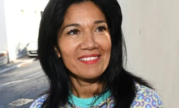 La sénatrice Samia Ghali le 20 septembre 2017 à Marseille