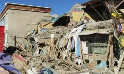 Après le séisme à Shigatse, au Tibet (Chine), le 7 janvier 2025