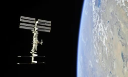 La Station spatiale internationale (ISS) photographiée en novembre 2018