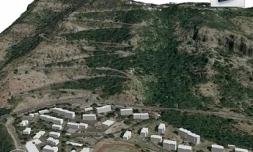 Les rampes de la Montagne vues par Litto3D (photo IGN)