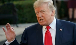 Donald Trump, le 3 novembre 2017 à la Maison Blanche à Washington