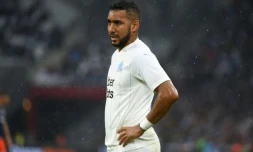 Le milieu de Marseille Dimitri Payet contre Montpellier, le 21 septembre 2019 Ă Marseille